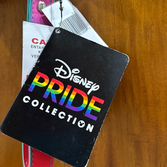 ￼Disney Loungefly Mini Pride Backpack/wristlet - Picture 4 of 4